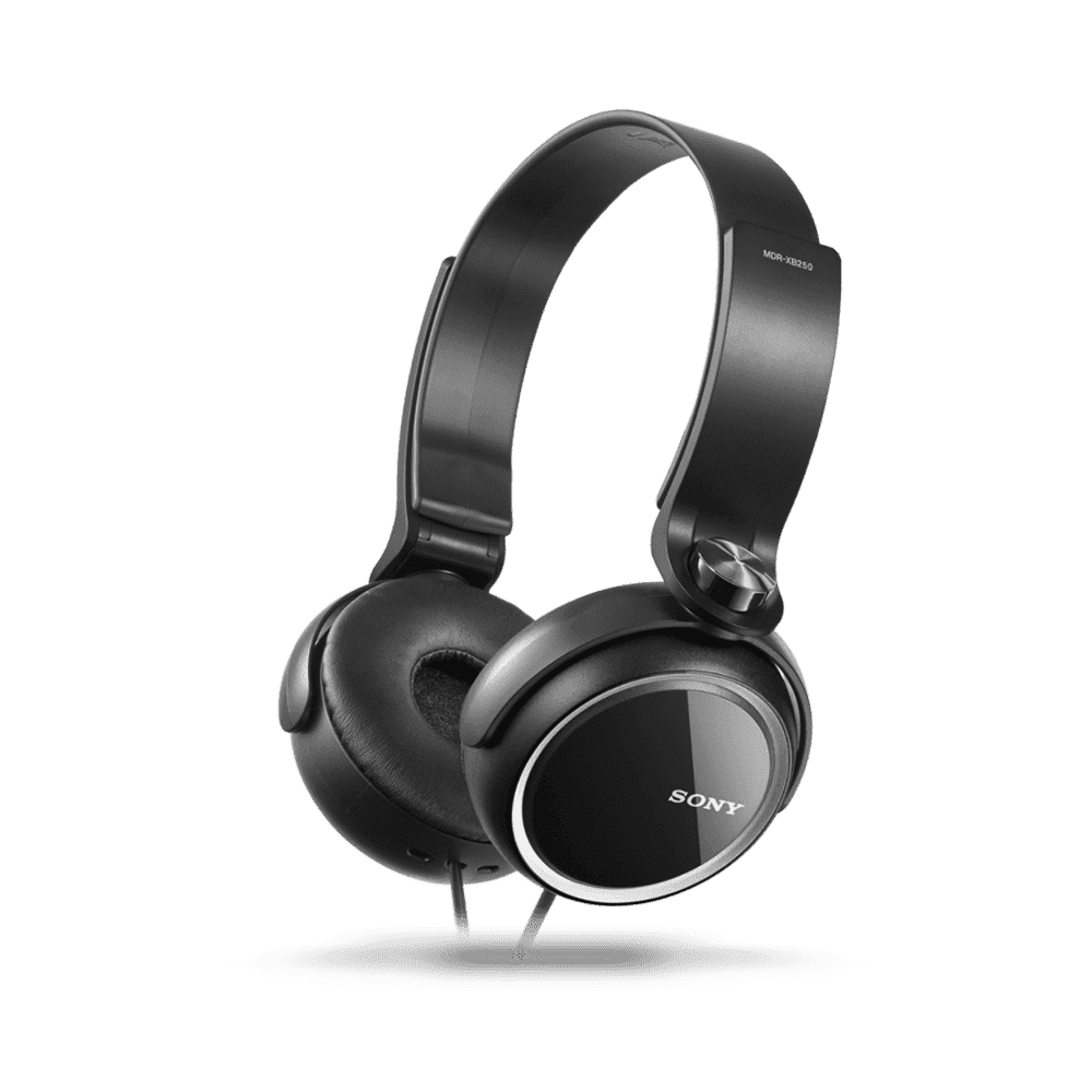 XB250 EXTRA BASS Headphones (Black), , product-image