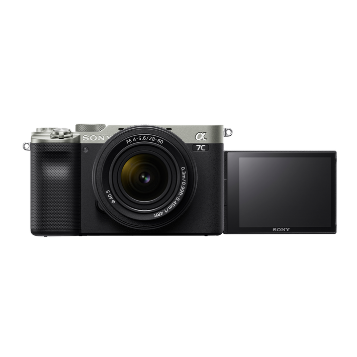 Alpha 7C - Compact Digital E-Mount Camera with 35mm Full Frame Image Sensor (Silver - Body only), , product-image