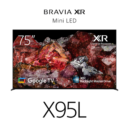 75" X95L | BRAVIA XR | Mini LED | 4K Ultra HD | High Dynamic Range (HDR) | Smart TV (Google TV), , hi-res