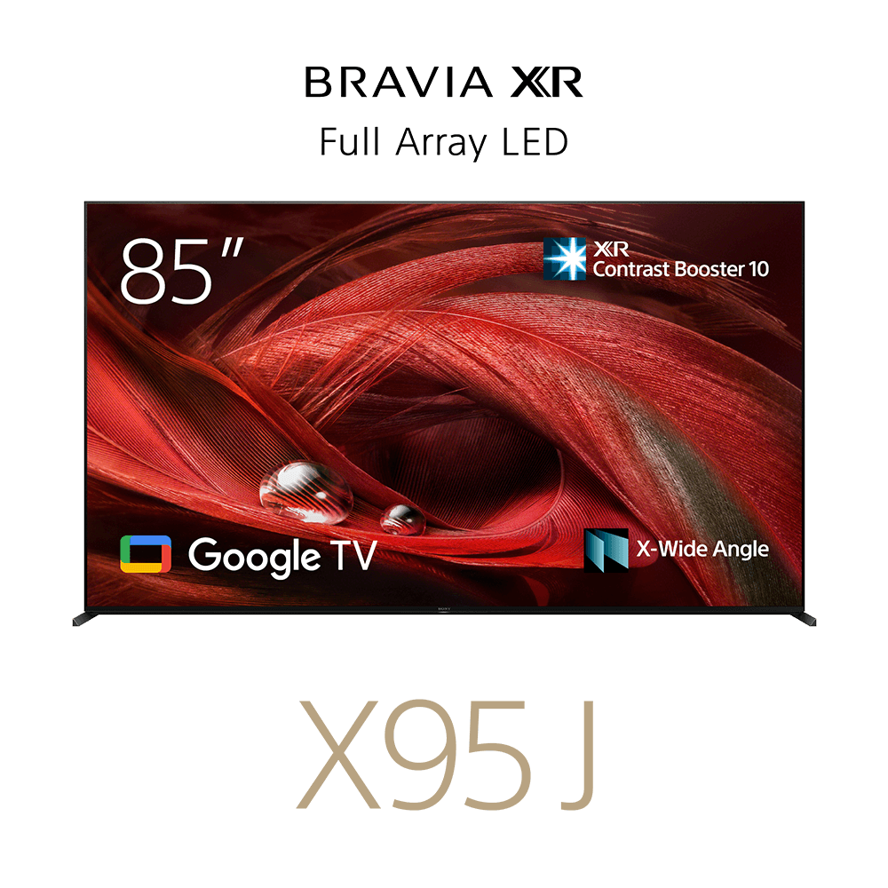 85" X95J | BRAVIA XR | Full Array LED | 4K Ultra HD | High Dynamic Range | Smart TV (Google TV), , product-image