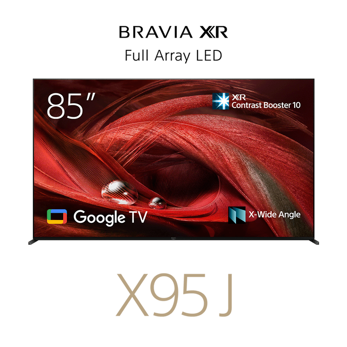 85" X95J | BRAVIA XR | Full Array LED | 4K Ultra HD | High Dynamic Range | Smart TV (Google TV), , product-image