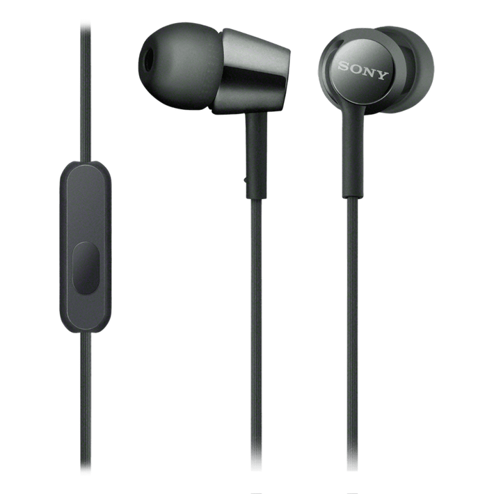 EX155AP In-Ear Headphones (Black), , product-image