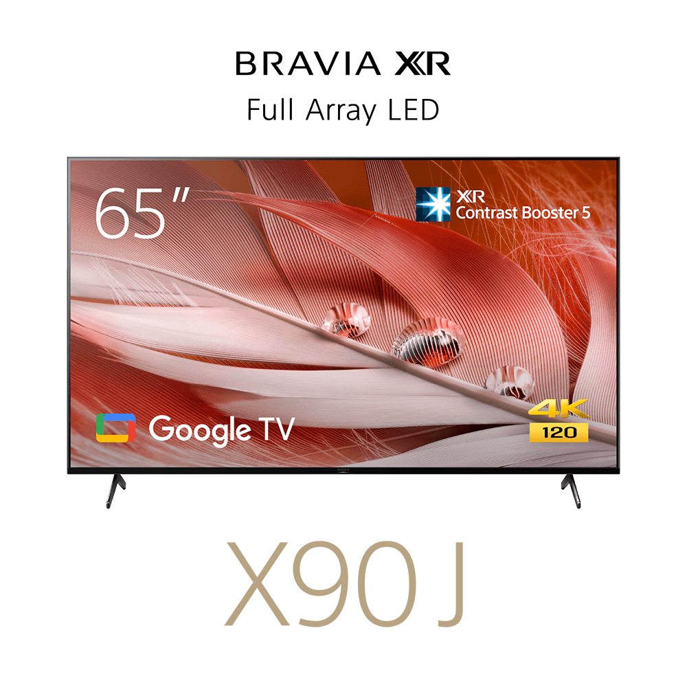 65" X90J | BRAVIA XR | Full Array LED | 4K Ultra HD | High Dynamic Range | Smart TV (Google TV), , product-image