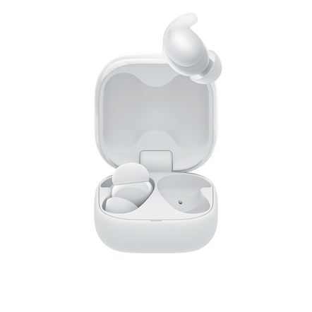LinkBuds Fit Truly Wireless Earbuds with Noise Cancelling (White), , hi-res