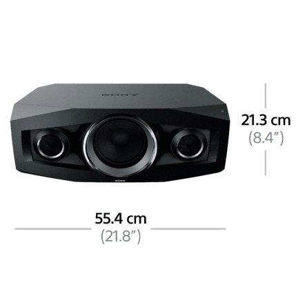 Wireless Mini Hi-Fi System with Bluetooth