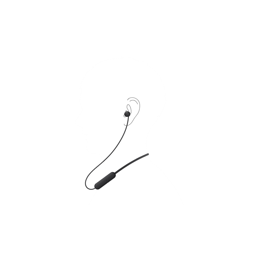 WI-C200 Wireless In-ear Headphones (Black), , product-image