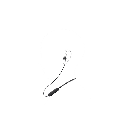 WI-C200 Wireless In-ear Headphones (Black), , hi-res