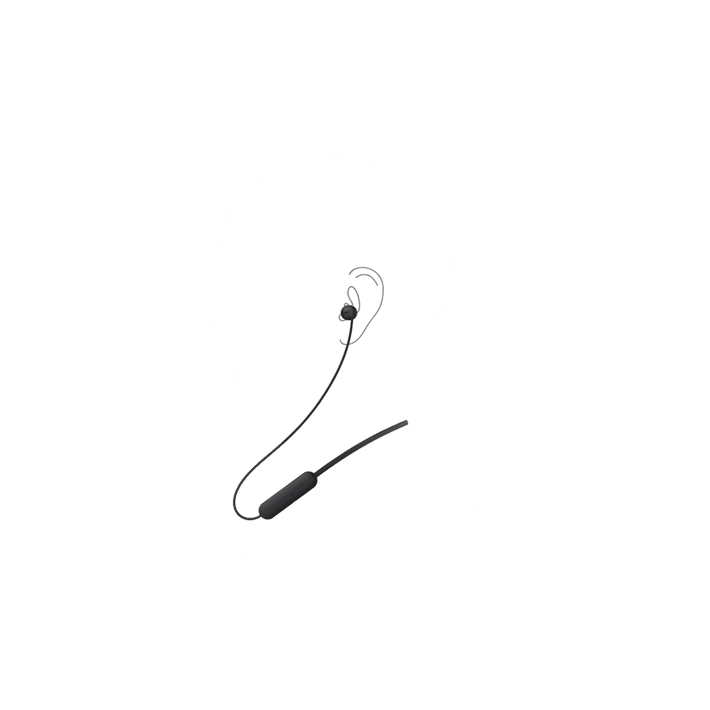 WI-C200 Wireless In-ear Headphones (Black), , product-image