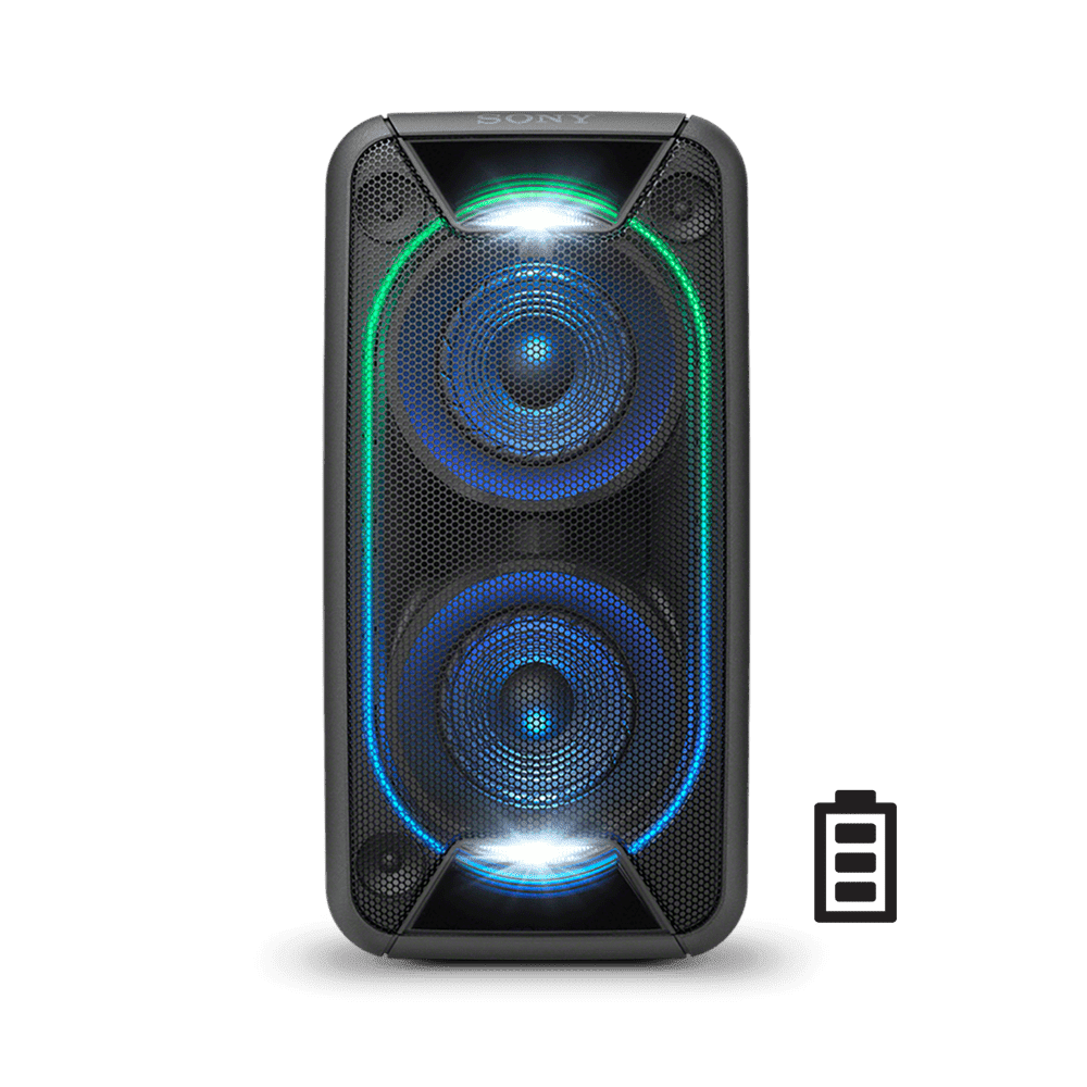 EXTRA BASS High Power Home Audio System with Battery (Black), , product-image