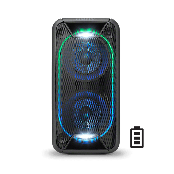 EXTRA BASS High Power Home Audio System with Battery (Black), , product-image