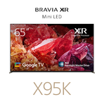 65" X95K / BRAVIA XR / Mini LED / 4K Ultra HD / High Dynamic Range (HDR) / Smart TV (Google TV), , hi-res