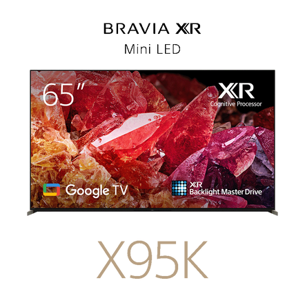 65" X95K / BRAVIA XR / Mini LED / 4K Ultra HD / High Dynamic Range (HDR) / Smart TV (Google TV), , hi-res