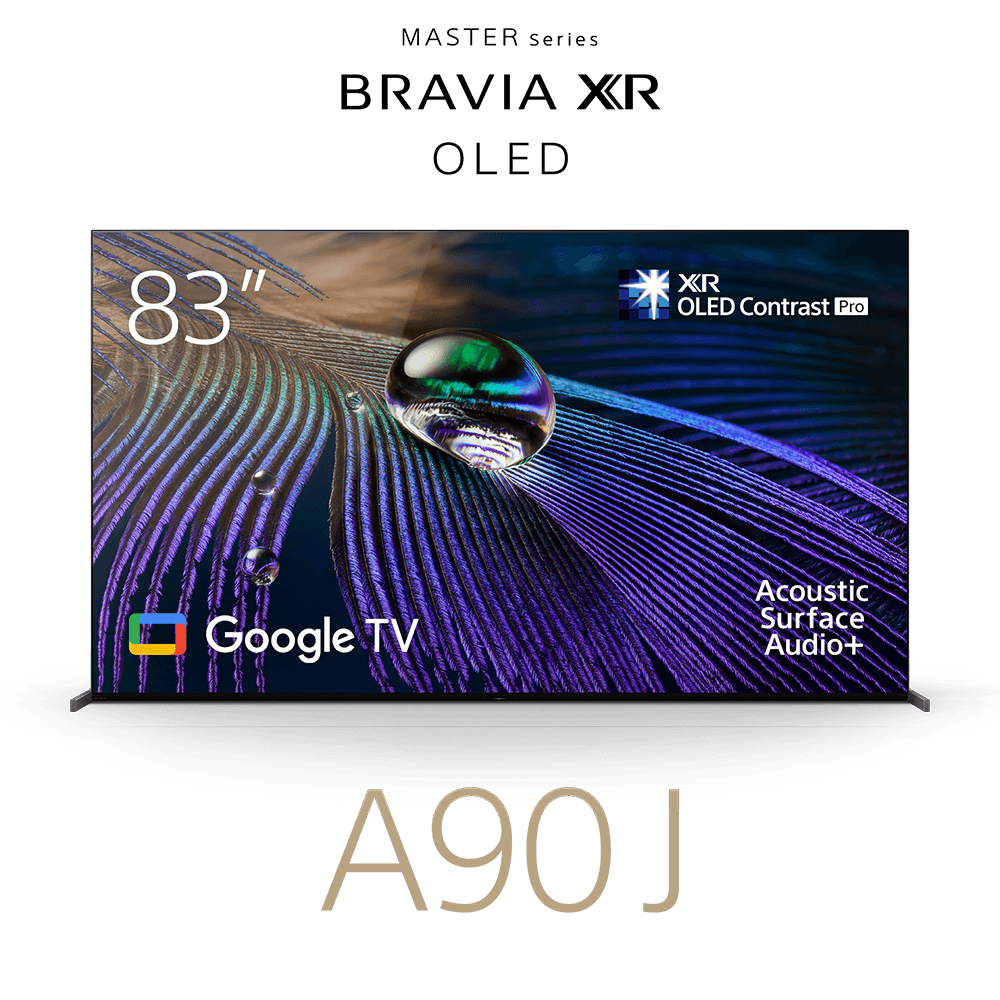 83" A90J | BRAVIA XR | MASTER Series OLED | 4K Ultra HD | High Dynamic Range | Smart TV (Google TV), , product-image