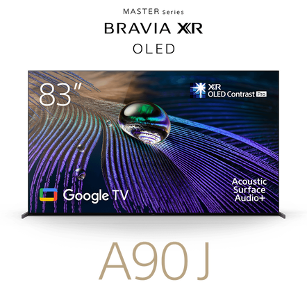 83" A90J | BRAVIA XR | MASTER Series OLED | 4K Ultra HD | High Dynamic Range | Smart TV (Google TV), , hi-res
