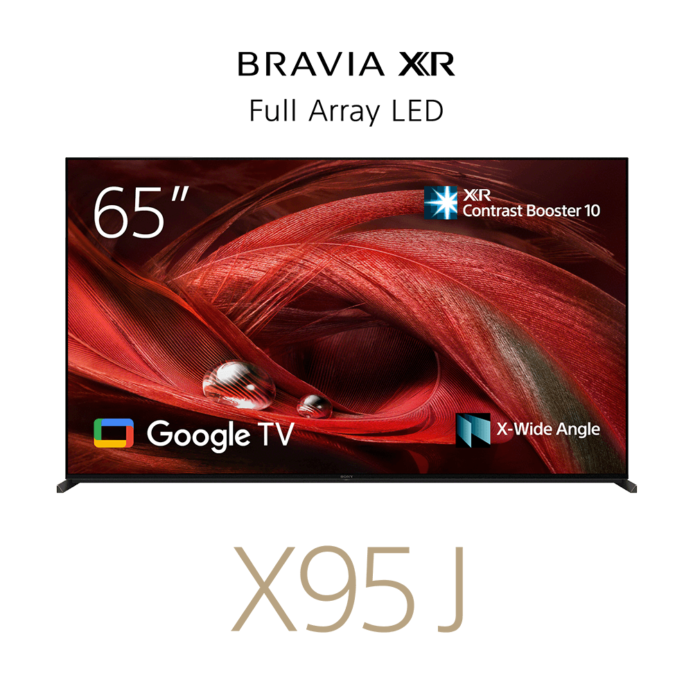 65" X95J | BRAVIA XR | Full Array LED | 4K Ultra HD | High Dynamic Range | Smart TV (Google TV), , product-image