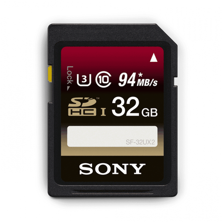 32GB SDHC UHS-1 Class 10 Memory Card UX Series, , hi-res