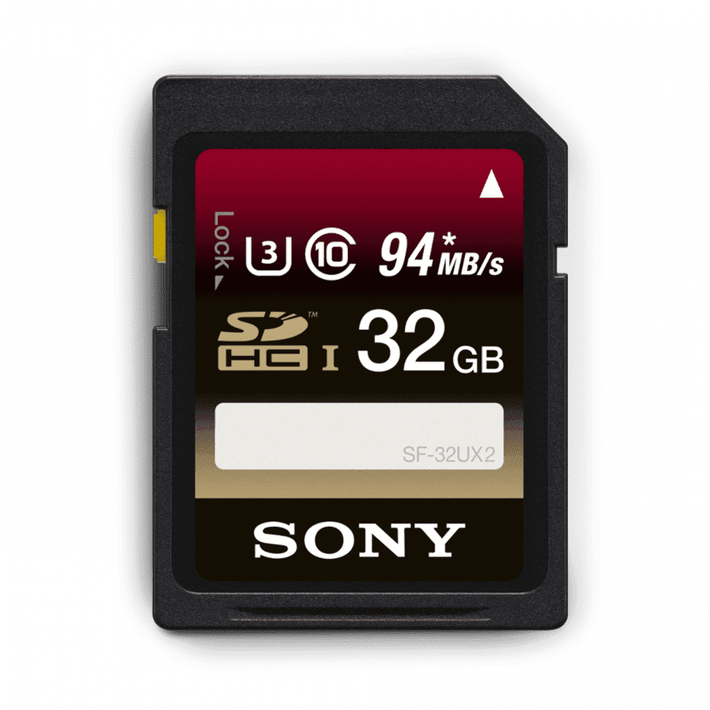 32GB SDHC UHS-1 Class 10 Memory Card UX Series, , product-image