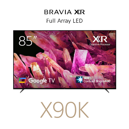 85" X90K / BRAVIA XR / Full Array LED / 4K Ultra HD / High Dynamic Range HDR / Smart TV (Google TV), , hi-res