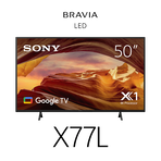 50" X77L | 4K Ultra HD | High Dynamic Range (HDR) | Smart TV (Google TV), , hi-res