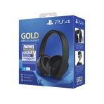 PlayStation4 Gold Wireless Stereo Headset - Fortnite (Black), , hi-res