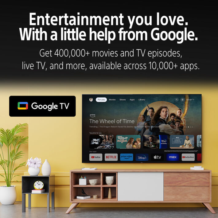65" BRAVIA 7 | XR Processor | Mini LED | 4K Ultra HD | HDR | Google TV, , product-image