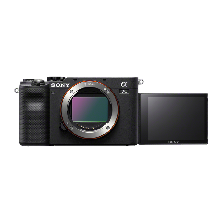 Alpha 7C - Compact Digital E-Mount Camera with 35mm Full Frame Image Sensor (Black - Body only), , product-image