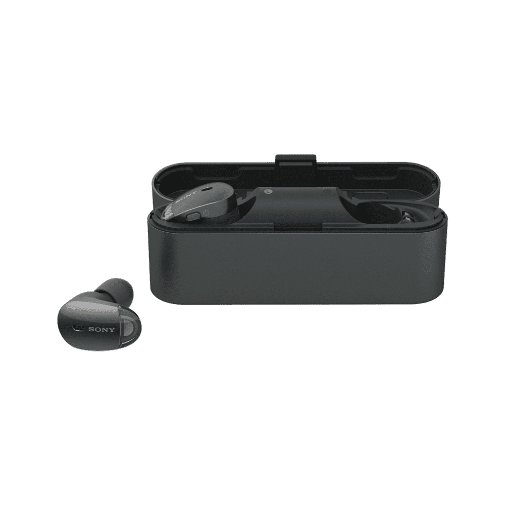 WF-1000X True Wireless Noise Cancelling Headphones (Black), , product-image