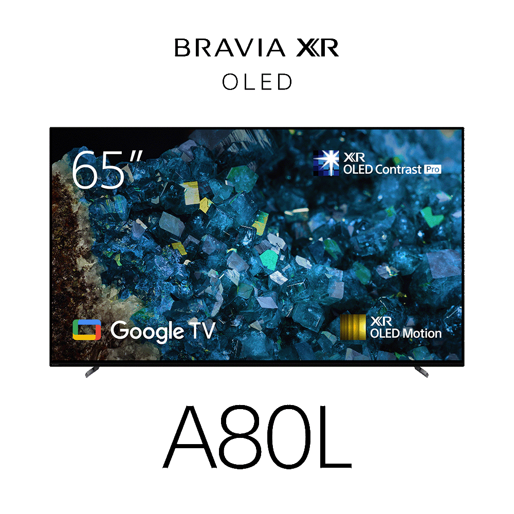 65" A80L | BRAVIA XR | OLED | 4K Ultra HD | High Dynamic Range (HDR) | Smart TV (Google TV), , product-image