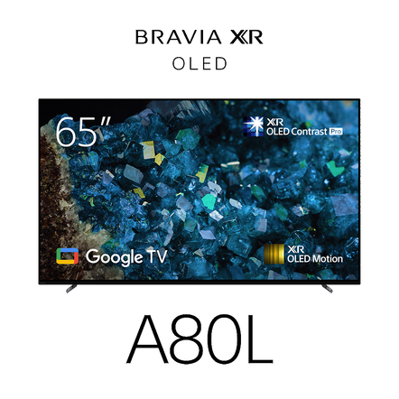 65" A80L | BRAVIA XR | OLED | 4K Ultra HD | High Dynamic Range (HDR) | Smart TV (Google TV), , hi-res