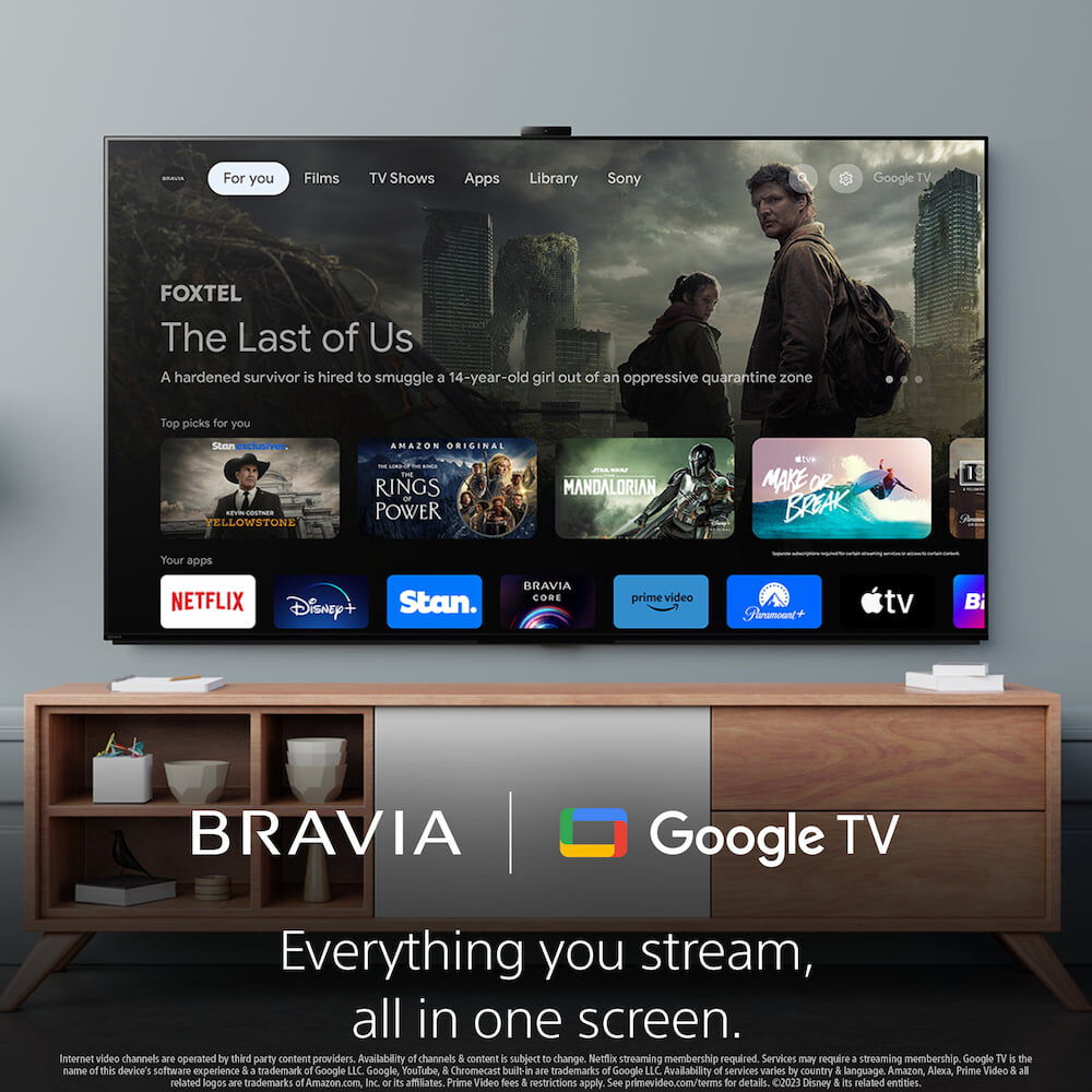 77" A80L | BRAVIA XR | OLED | 4K Ultra HD | High Dynamic Range (HDR) | Smart TV (Google TV), , product-image