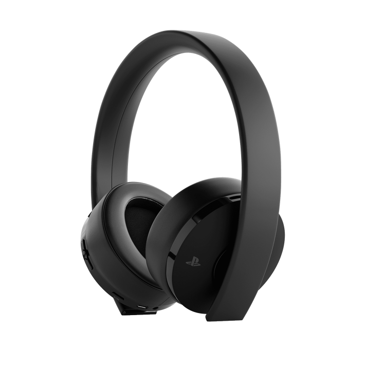 PlayStation4 Gold Wireless Stereo Headset (Black), , product-image
