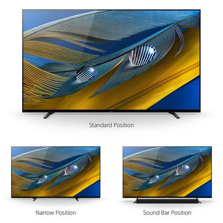 55" A80J | BRAVIA XR | OLED | 4K Ultra HD | High Dynamic Range (HDR) | Smart TV (Google TV), , hi-res