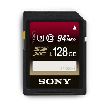 128GB SDXC UHS-1 Class 10 Memory Card UX Series, , hi-res