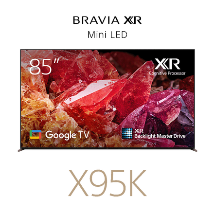 85" X95K / BRAVIA XR / Mini LED / 4K Ultra HD / High Dynamic Range (HDR) / Smart TV (Google TV), , hi-res