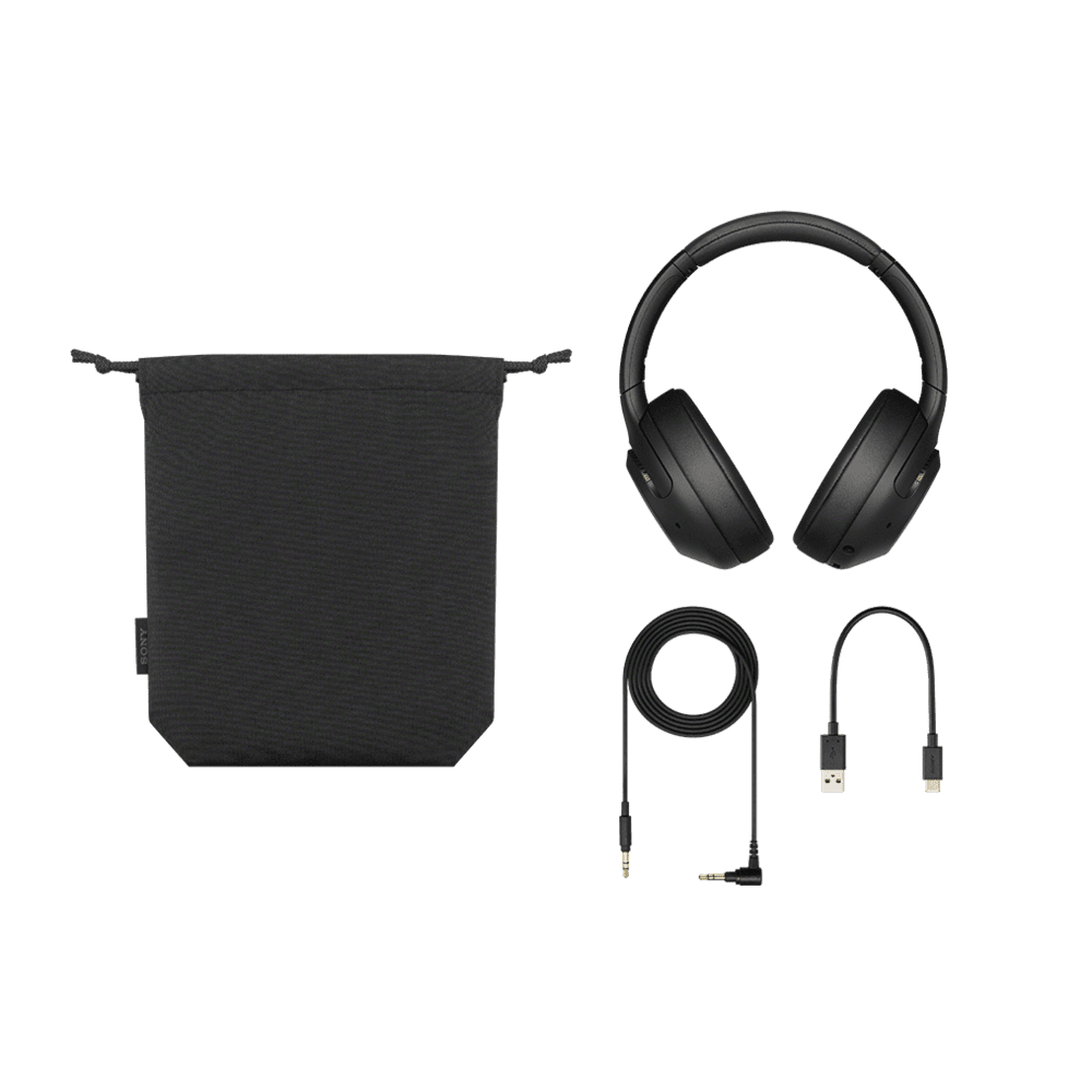 WH-XB900N EXTRA BASS Wireless Noise Cancelling Headphones (Black)