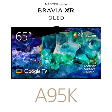 65" A95K | BRAVIA XR | MASTER Series OLED | 4K Ultra HD | High Dynamic Range | Smart TV (Google TV), , hi-res