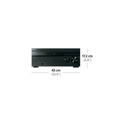DN1050 7.2ch AV Receiver with NFC and Wi-Fi, , hi-res