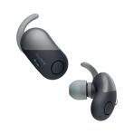Wireless Noise Cancelling Headphones for Sports (Black), , hi-res