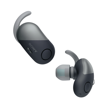 Wireless Noise Cancelling Headphones for Sports (Black), , hi-res